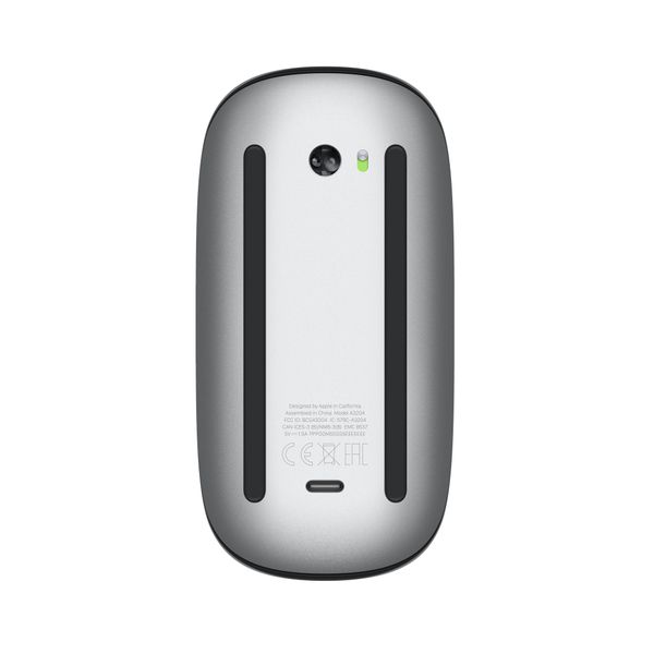 Apple Magic Mouse - Kabellose Maus mit Multi-Touch-Oberfläche - USB-C - Schwarz