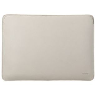 Accezz Leather Laptop Hülle Apple MacBook 13 Zoll - Laptop Sleeve - Beige