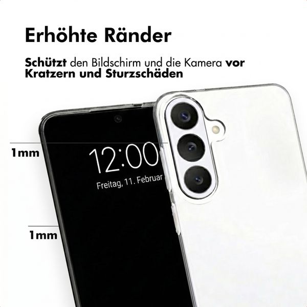 Accezz Clear TPU Backcover Samsung Galaxy S26 FE - Transparent