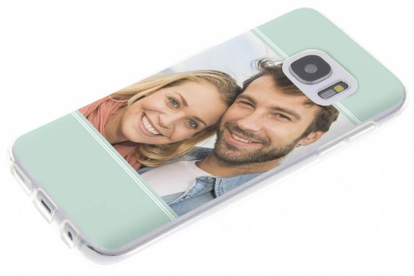 Gestalte deine eigene Clear Case Samsung Galaxy S7 - Transparent