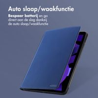 Accezz Classic Tablet Case Apple iPad 11 (2025) 11 Zoll A16 / iPad 10 (2022) 10.9 Zoll - Dunkelblau