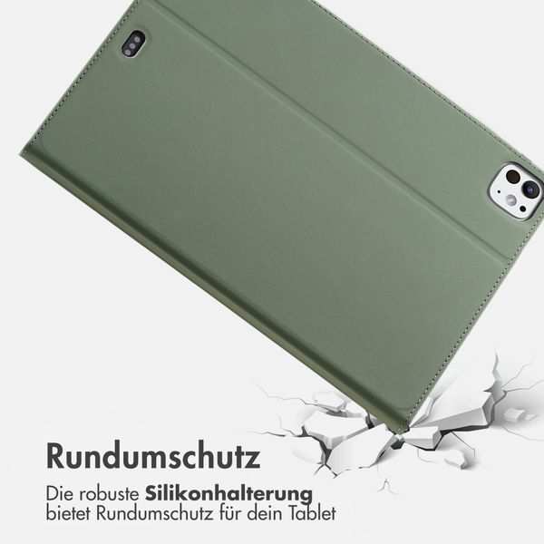 Accezz Classic Klapphülle Apple iPad Pro 13 (2025) M5 / (2024) M4 - Grün
