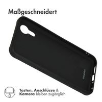 Accezz Color TPU Hülle Samsung Galaxy Xcover 7 - Schwarz