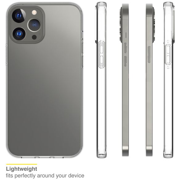 Accezz Clear TPU Backcover Apple iPhone 13 Pro Max - Transparent
