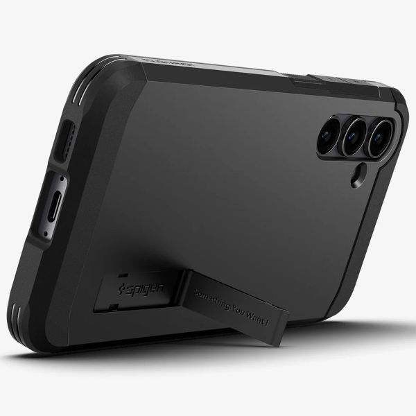Spigen Tough Armor Backcover Samsung Galaxy S23 FE - Schwarz