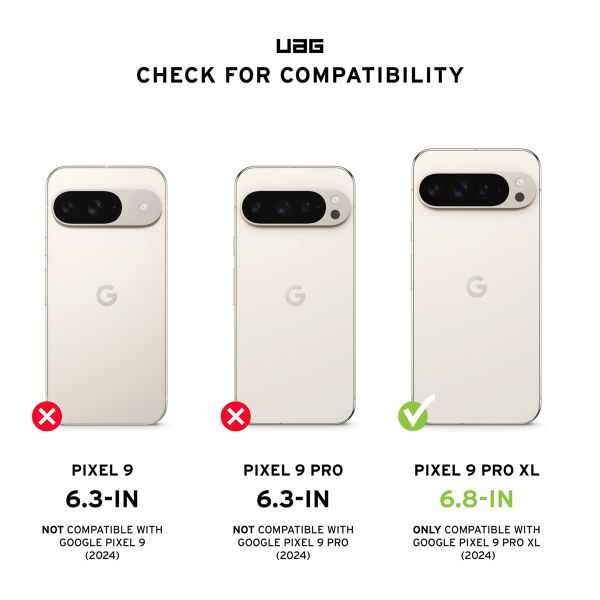 UAG Scout Backcover Google Pixel 9 Pro XL - Schwarz