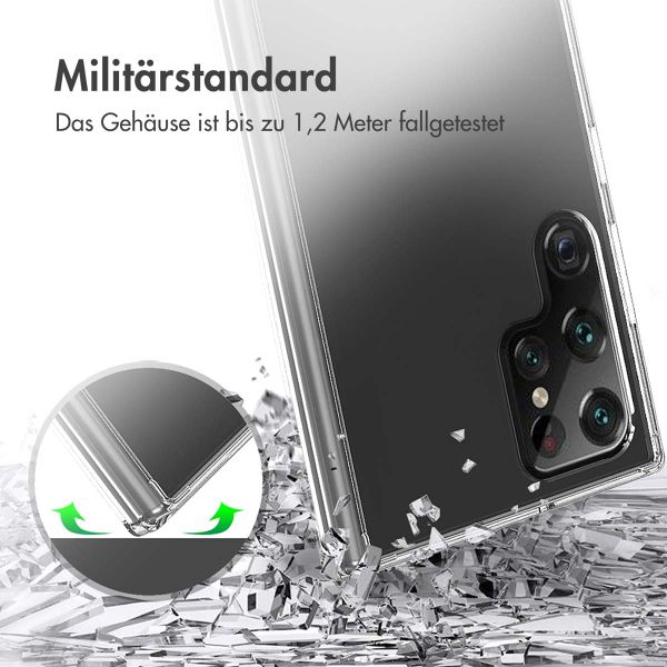 Accezz Xtreme Impact Case Samsung Galaxy S22 Ultra - Transparent