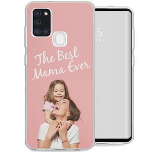 Gestalte deine eigene Clear Case Samsung Galaxy A21s - Transparent