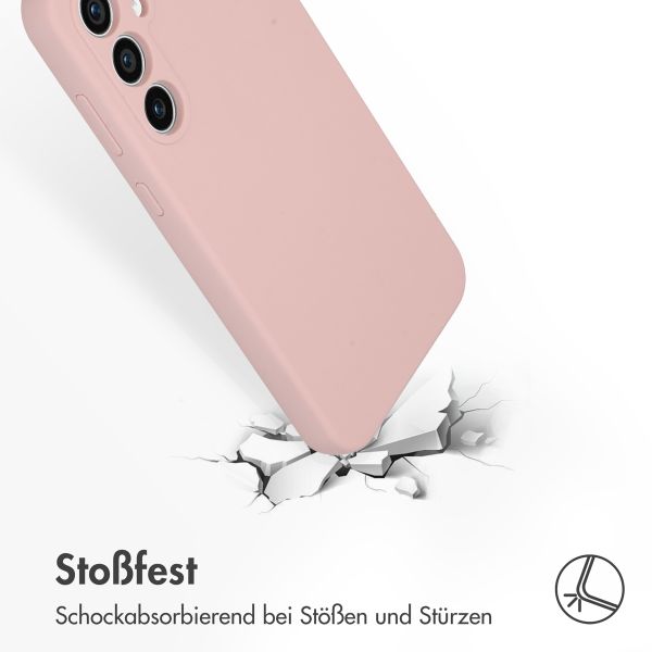 Accezz Liquid Silikoncase Samsung Galaxy S23 FE - Rosa