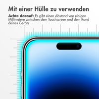 Accezz Displayschutz 2er-pack aus gehärtetem Glas Apple iPhone 15 / 15 Pro / 16
