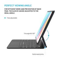 Fixed Typee Tastaturhülle Apple iPad Pro 11 (2025) M5 / (2024) M4 - QWERTY / NL - Schwarz