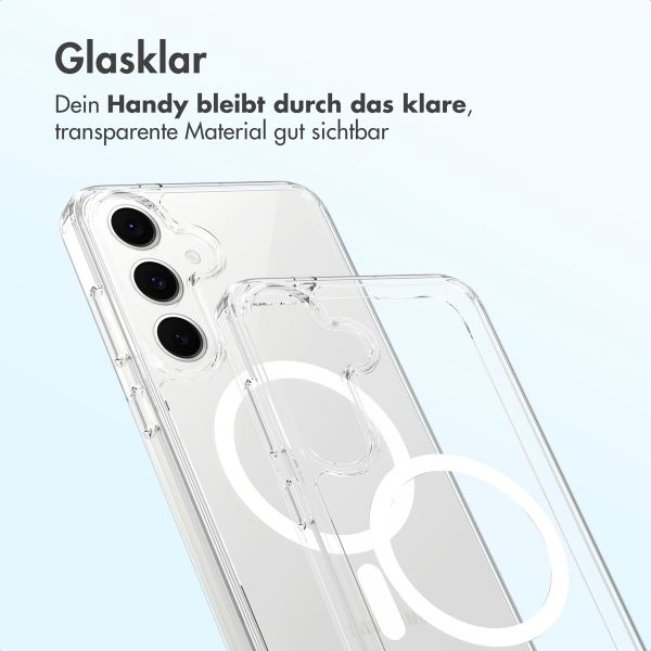 Accezz Xtreme Impact Backcover mit MagSafe Samsung Galaxy S25 FE - Transparent
