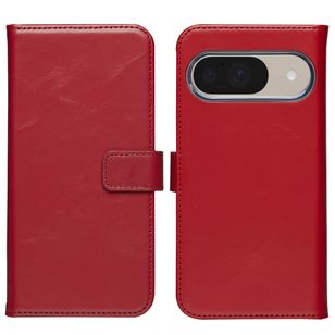 Selencia Echtleder Klapphülle Google Pixel 10 / 10 Pro - Rot