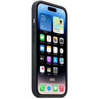 Apple Leder-Case MagSafe Apple iPhone 14 Pro - Midnight