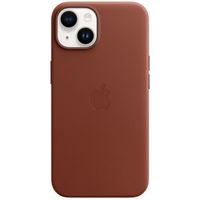 Apple Leder-Case MagSafe Apple iPhone 14 - Umber