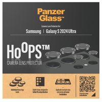 PanzerGlass Hoops Optic Rings Kameraschutz Samsung Galaxy S24 Ultra - Schwarz