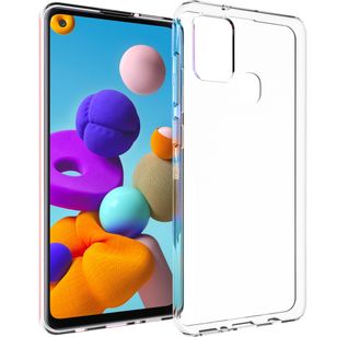 Accezz Clear TPU Backcover Samsung Galaxy A21s - Transparent