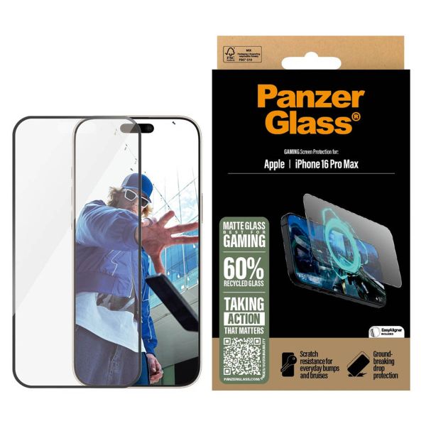 PanzerGlass Ultra Wide Fit EyeScreen Protector mit Applikator Apple iPhone 16 Pro Max