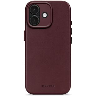 Decoded Leather Backcover MagSafe Apple iPhone 17 - Burgundy