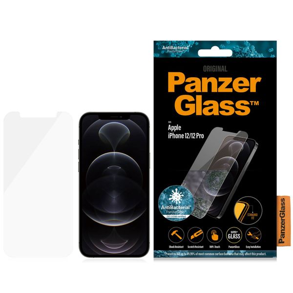 PanzerGlass Antibakterieller Screen Protector Apple iPhone 12 (Pro)