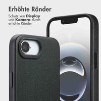 Accezz 2-in-1 Klapphülle aus Leder mit MagSafe Apple iPhone 17e / 16e - Onyx Black