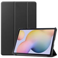 Accezz Trifold Klapphülle Samsung Galaxy Tab S8 / S7 - Schwarz