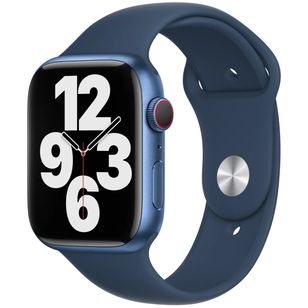 Apple Sport Armband für  Apple Watch | 44/45/46/49 mm - Größe S/M/L - Abyss Blue