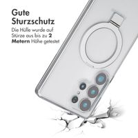 Accezz Ring Stand Backcover mit MagSafe Samsung Galaxy S25 Ultra - Transparent