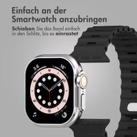 Accezz Ocean Armband für Apple Watch | 44/45/46/49 mm - Schwarz