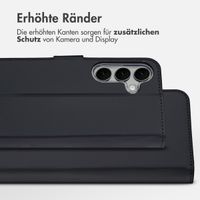 Accezz Wallet TPU Klapphülle Samsung Galaxy S25 - Schwarz