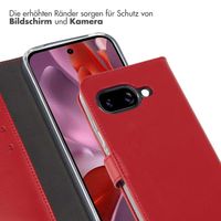 Selencia Echtleder Klapphülle Google Pixel 9A - Rot