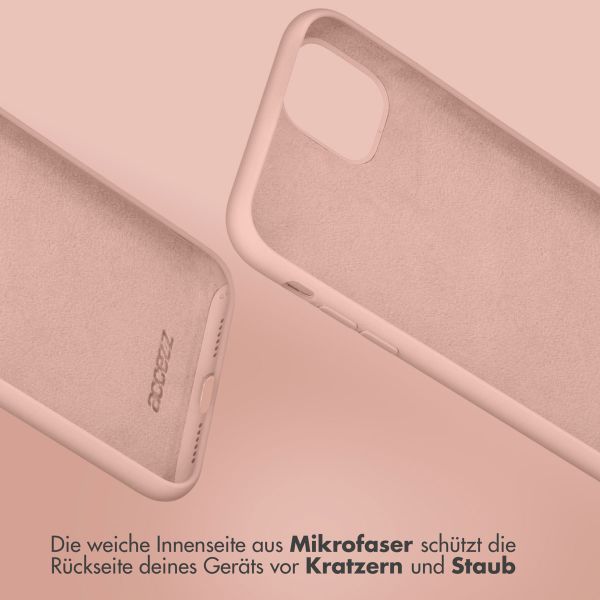 Accezz Liquid Silikoncase Samsung Galaxy A18 / A17 - Rosa