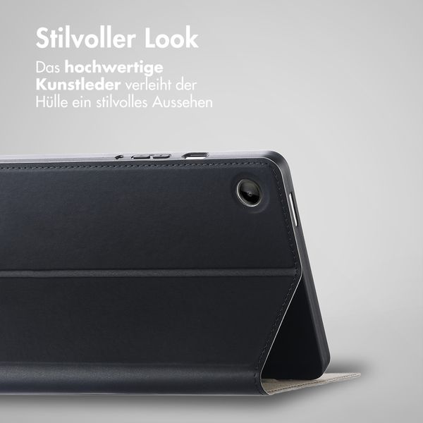 Accezz Classic Klapphülle Samsung Galaxy Tab A11 - Schwarz