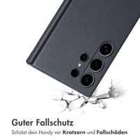Accezz MagSafe Leather Backcover Samsung Galaxy S24 Ultra - Onyx Black