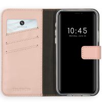 Selencia Echtleder Klapphülle Apple iPhone 12 (Pro) - Dusty Pink