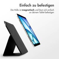 Accezz High Stand tablet case Apple iPad Air 11 Zoll (2026) M4 / (2025) M3 / (2024) M2 / Air 5 (2022) / Air 4 (2020) - Schwarz