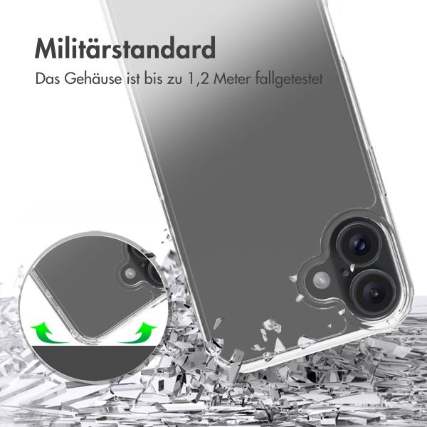 Accezz Xtreme Impact Case Apple iPhone 16 Plus - Transparent