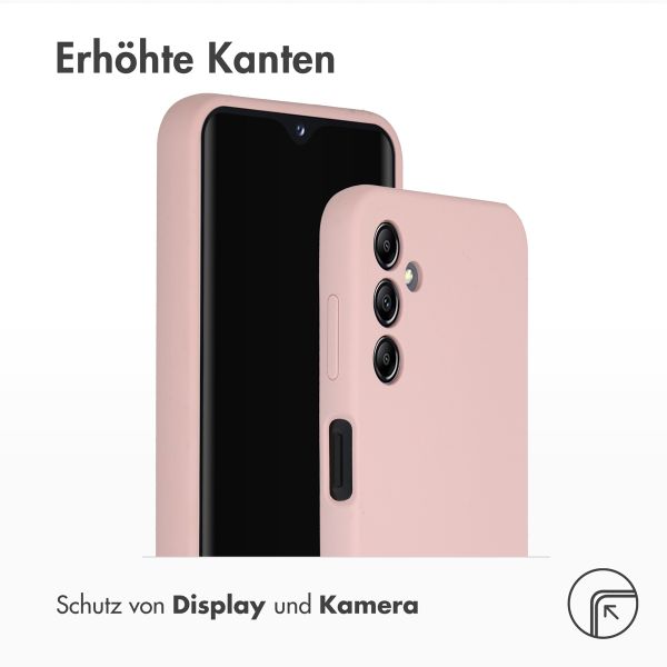 Accezz Liquid Silikoncase Samsung Galaxy A14 (5G) - Rosa
