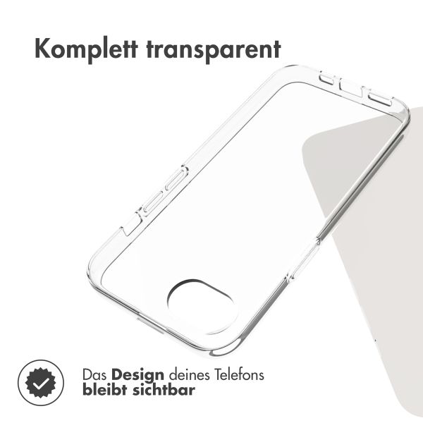 Accezz Clear TPU Backcover Apple iPhone 17e / 16e - Transparent