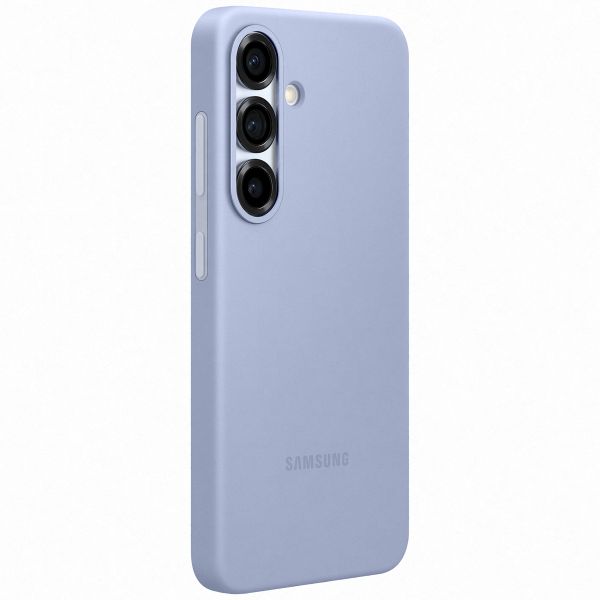 Samsung Original Silikon Cover Samsung Galaxy S25 - Hellblau