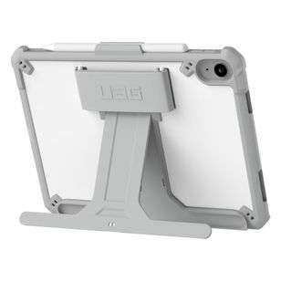 UAG Scout Healthcare backcover mit Ständer und Strap in fabrikverpackung für das Apple iPad 11 (2025) 11 Zoll A16 / iPad 10 (2022) 10.9 Zoll - Weiß / Grau