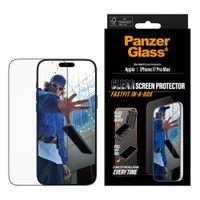 PanzerGlass Ultra Wide Fit FastFit in-a-box Screen Protector Apple iPhone 17 Pro Max
