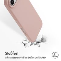 Accezz Liquid Silikoncase mit MagSafe Apple iPhone Air - Rosa
