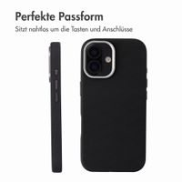 Accezz Mesh Backcover mit MagSafe Apple iPhone 16 - Schwarz