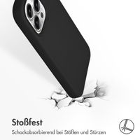 Accezz Liquid Silikoncase mit MagSafe Apple iPhone 13 Pro - Schwarz