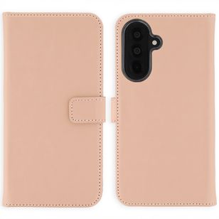 Selencia Echtleder Klapphülle Samsung Galaxy A37 (5G) - Hellrosa