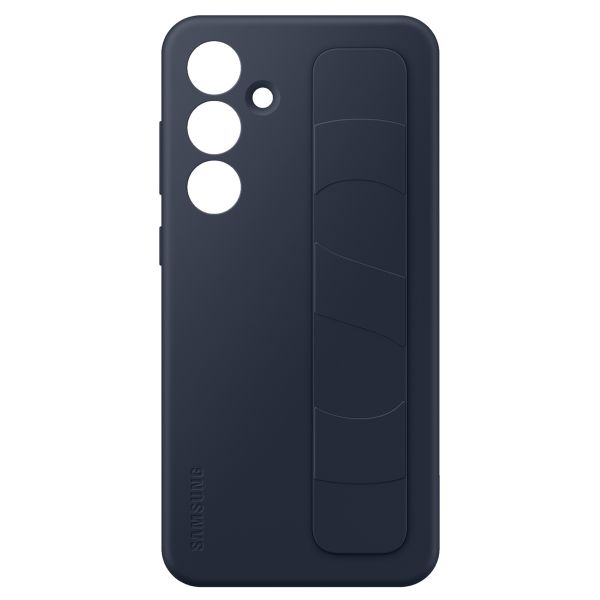 Samsung Original Standing Grip Backcover Samsung Galaxy S24 FE - Black & Blue