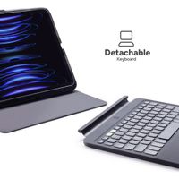 ZAGG Pro Keys 2 keyboard Klapphülle Apple iPad Air 11 Zoll (2026) M4 / (2025) M3 / (2024) M2 - QWERTY / NL - Schwarz