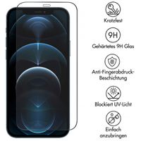 Accezz Full Cover Screen Protector aus gehärtetem Glas Apple iPhone 12 Pro Max