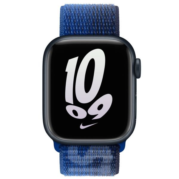 Apple Nike Sport Loop Armband für Apple Watch | 38/40/41/42 mm - Game Royal / Midnight Navy